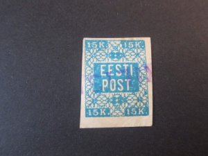 Estonia 1918 Sc 2 FU