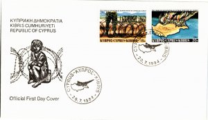 Cyprus, Worldwide First Day Cover
