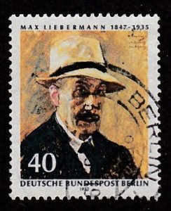 Germany - Berlin # 9N332, Max Liebermann, Used, 1/2 Cat