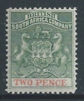 Rhodesia #3 MH 2p Coat of Arms