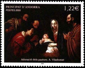 Andorra 605 Painting mnh