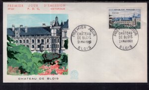 France 965 U/A FDC