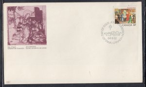 Canada Scott 1041 FDC - 1984 Christmas Issue