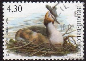 Belgium 2127 - Used - 4.30E Horned Grebe (cv $4.50)