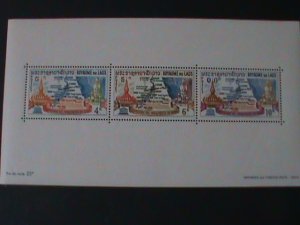 LAOS-1964 SC#91a UNESCO-TO SAVE HISTORIC MONUMENTS IN NAMBIA-MNH S/S-VERY FINE