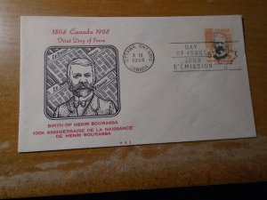 Canada  #  485   FDC  H & E Cachet   unaddressed