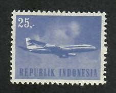 Indonesia;  Scott 636; 1964; Unused; NH; Planes