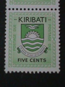 ​KIRIBATI 1981-SC# J3-POSTAGE DUE STAMPS-PAIRS MNH-LAST ONE-VERY FINE