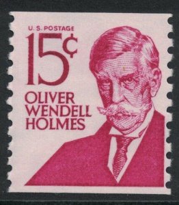 Scott 1305E- Oliver Wendell Holmes, Coil Issue- MNH 15c 1978- mint unused