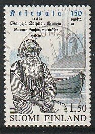 1985 Finland - Sc 703 - used VF - 1 single - Pedri Shemaikka