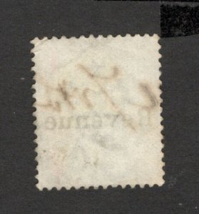 MALTA - USED REVENUE STAMP - OVERPRINT - ONE HALF PENNY 