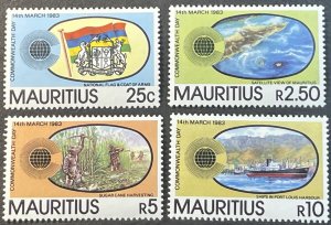 MAURITIUS # 558-561-MINT/NEVER HINGED---COMPLETE SET---1983