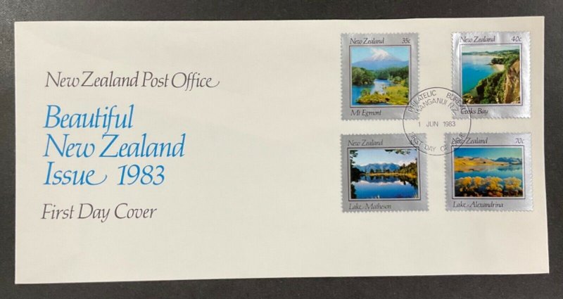 NEW ZEALAND group of 6 different 1982 - 1984 First Day covers