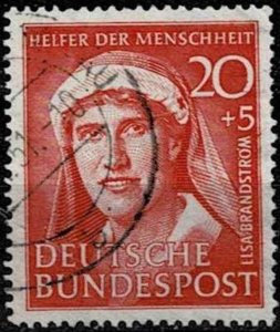 Germany 1951,Sc.#B322 used, Welfare: Elsa Brändström (1888-1948)