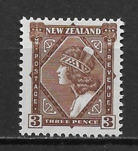 New Zealand 190 3d Maori Girl single MNH