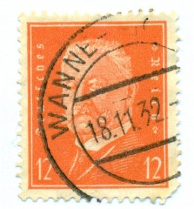 Germany 1932 #373 U SCV(2020)=$0.70