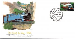 Australia 1979 FDC - The Great Zig Zag - Melbourne - J8752