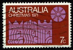 Australia #508c  Used - Christmas (1971)