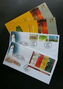 100th Anniversary of the Malay College Kangsar Malaysia 2005 Academic (FDC pair)