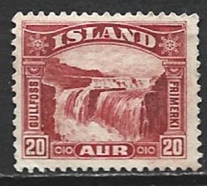 COLLECTION LOT 21532 ICELAND #171 UNG 1931