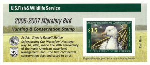 US Scott #RW73A MNH XF 15.00 2006 US Self-Adhesive Federal Duck Stamp CV 25.00