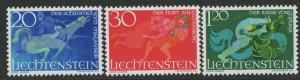 Liechtenstein Scott # 421 - 423, mint nh
