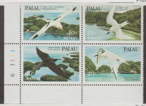 Palau Scott #C4a Stamps - Mint NH Plate Block