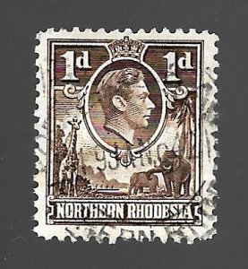 Northern Rhodesia 1938 - U - Scott #27 *