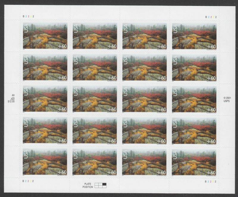 United States C138, MNH sheet