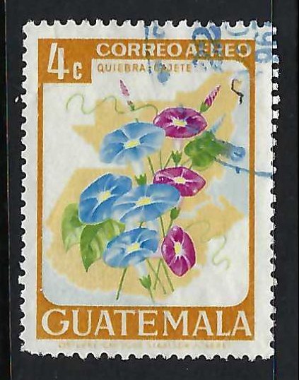 GUATEMALA C352 VFU FLOWERS R6-127-1