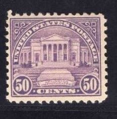 US STAMPS #570 50c MINT OG H LOT #78839-20