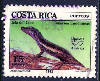 Costa Rica; 1992: Sc. # 449: O/Used Single Stamp