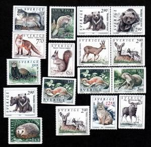 Sweden # 1920-1936 Mint!