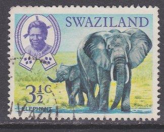 Swaziland sc#164 1969 3-1/2c Animals used