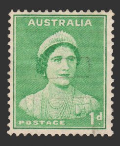 AUSTRALIA STAMP 1937. SCOTT # 167. USED