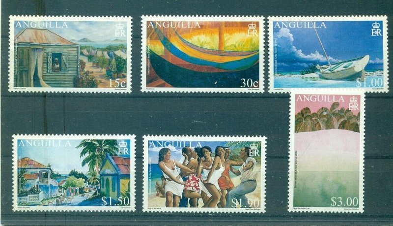 Anguilla - Sc# 1107-12. 2004 Arts Festival. MNH $12.50.