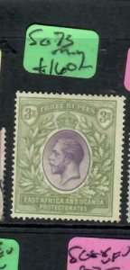 EAST AFRICA & UGANDA  (P1110B)  KGV 3R   SG 73    MOG 