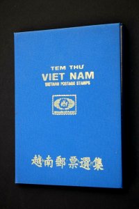 Viet Nam Stamp Collection Lot of 50 MH & Used Authentic Vintage Stamp Album