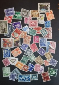 NORWAY Vintage Used Stamp Lot T4751