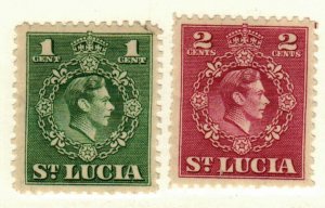 St Lucia #135-6 MH