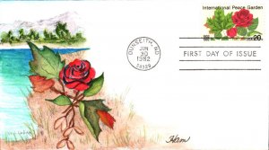 #2014 International Peace Garden Ham FDC