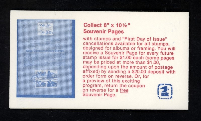 SCOTT 2116 BK145 BC32 1985 22 CENT FLAG & CAPITOL DOME ISSUE MNH OG VF!