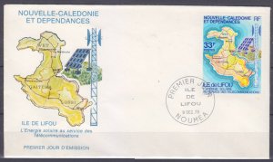 1978 New Caledonia 620 FDC Solar Power on Lifu Island 3,50 €