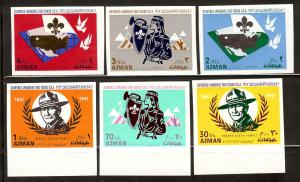 AJMAN SC# 182-7 VF MNH 1969 Imp.