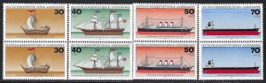 Germany Berlin 9NB133-36 MNH PAIRS E931-5