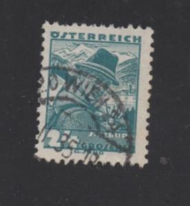 Austria  Scott#  362  used  single