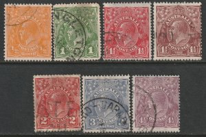 Australia 66-69,71-72,74 from set used