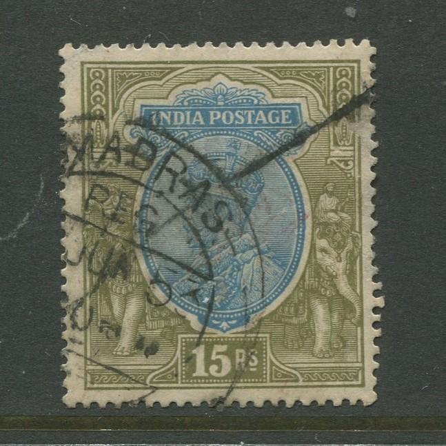 STAMP STATION PERTH India #124 KGV Definitive FU CV$35.00.