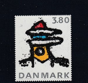 Denmark  Scott#  788  MNH  (1985 Abstract Iron Sculpture)