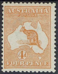 AUSTRALIA 1913 KANGAROO 4D 